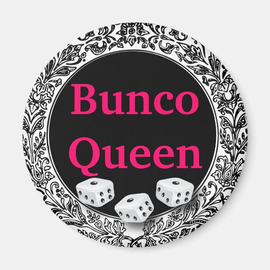 Aimant Bunco Queen Classic Design (Devant)