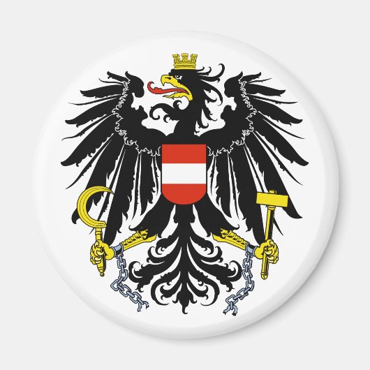 Aimant Bundesadler, Autriche (Devant)