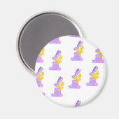 Aimant Bunnies de Pâques (Recto/Verso)