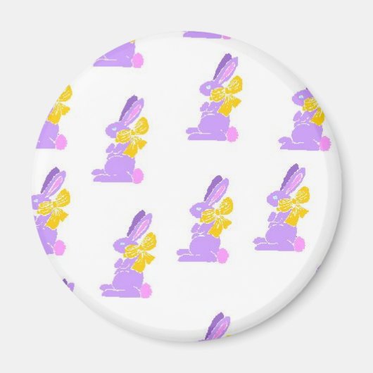 Aimant Bunnies de Pâques (Devant)