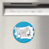 Aimant Bunny a besoin d'aimant pour manger (In Situ (Lave-vaisselle))