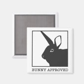 AIMANT BUNNY APPROUVÉ (Recto/Verso)