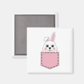 Aimant Bunny de poches (Recto/Verso)