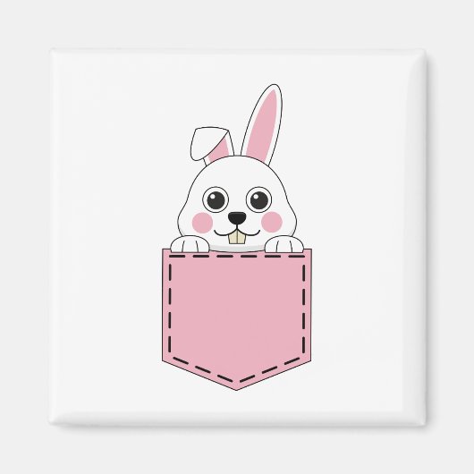 Aimant Bunny de poches (Devant)