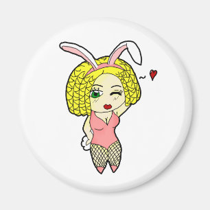 Aimant Bunny Girl