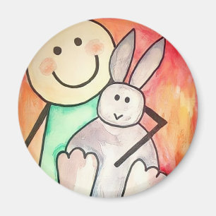 Aimant Bunny Hug