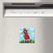 AIMANT BUNNY LADY (In Situ (Lave-vaisselle))