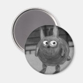 Aimant Bunny Noir (Recto/Verso)