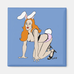 aimant bunnygirl
