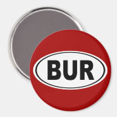Aimant BUR Burlington Massachusetts (Recto/Verso)