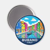 Aimant Burano Italie (Recto/Verso)