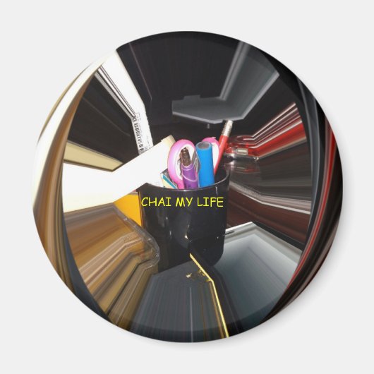 Aimant Bureau de rotation Essentials Décor moderne (Devant)