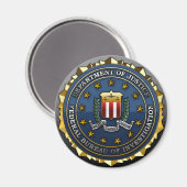 Aimant Bureau fédéral d'enquête (Recto/Verso)