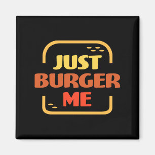 Aimant Burger Été BBQ Grillade Hamburger ou