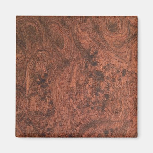 Aimant Burl Mahogany Wood Texture (Devant)