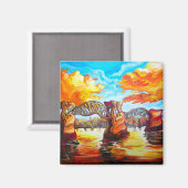 Aimant Burrard Sunset (Recto/Verso)