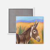 Aimant Burro du désert (Recto/Verso)