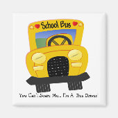 Aimant Bus Driver Scare (personnalisable) (Devant)