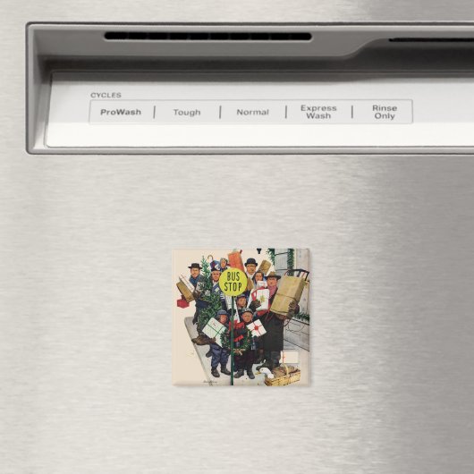 Aimant Bus Stop (In Situ (Lave-vaisselle))