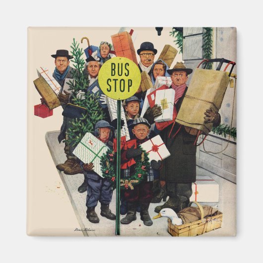 Aimant Bus Stop (Devant)