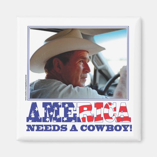 Aimant BushAMERIQUE (Devant)