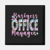 Aimant Business Office Manager Funny Front Teamwork Regio (Devant)