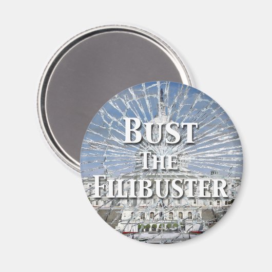 Aimant Bust The Filibuster (Recto/Verso)