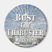 Aimant Bust The Filibuster (Devant)