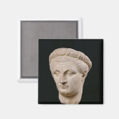 Aimant Buste de l'empereur Claudius de Thasos (Recto/Verso)