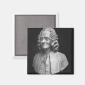 Aimant Buste de Voltaire (Recto/Verso)