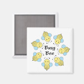 Aimant Busy Bee (Recto/Verso)