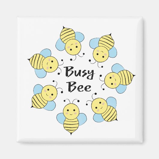 Aimant Busy Bee (Devant)