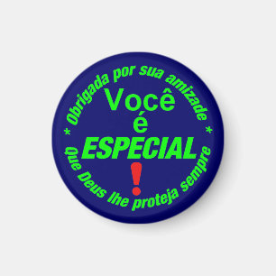 Aimant button Tu est spécial