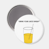 Aimant Buvez Votre Abri De Jus (Recto/Verso)