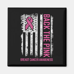 Aimant Byck the Pink American Flag Breast Cancer Awards