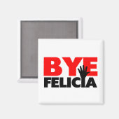 Aimant Bye Felicia Vague Main (Recto/Verso)