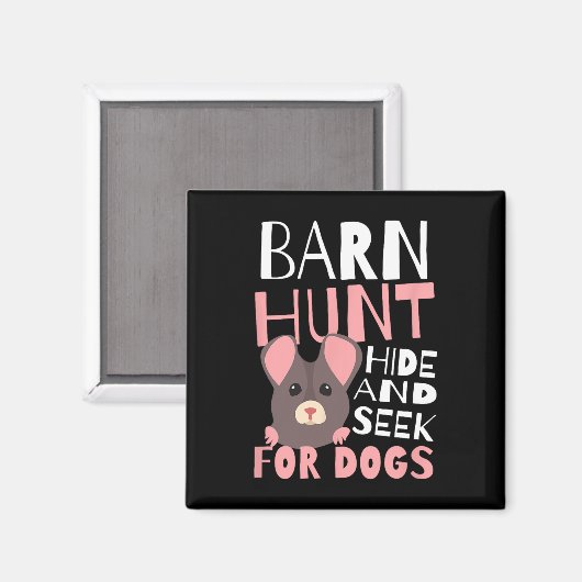 Aimant Byrn Hunt Cacher Et Chercher Design Rn Hunt (Recto/Verso)
