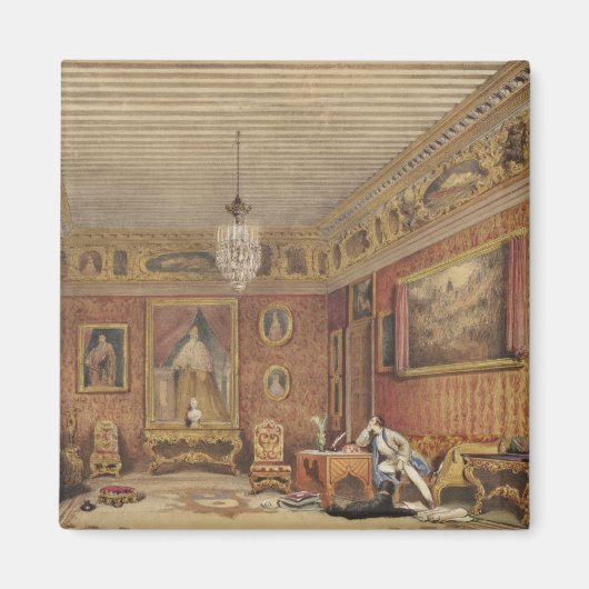 Aimant Byron's Room à Palazzo Mocenigo, Venice (w/c (Devant)