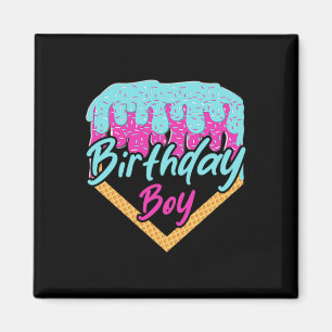 Aimant Bysebyll 9 ans de glace goutte 9e anniversaire Bo