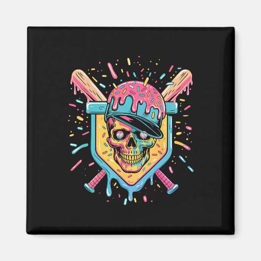 Aimant Bysebyll Home Plate Drip Glace  (Devant)