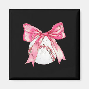 Aimant Bysebyll Mom Coquette Pink Bow Mothers Day Bysebyl