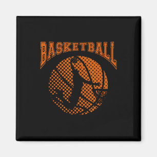 Aimant Bysketbyll Joueur Dunk Sport Coach Jeu d'équipe Co
