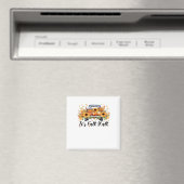 Aimant C’est automne Y’all Citrouille arbre d’automne Hel (In Situ (Lave-vaisselle))