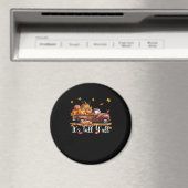 Aimant C’est automne Y’all Citrouille arbre d’automne Hel (In Situ (Lave-vaisselle))