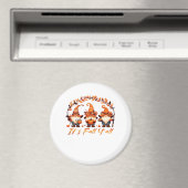 Aimant C’est automne Y’all Citrouille Gnome Autumn Tree F (In Situ (Lave-vaisselle))