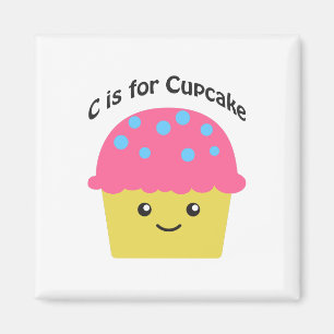 Aimant C est pour Cupcake