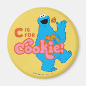 Aimant C is for Cookie (Devant)
