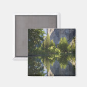 Aimant CA, Parc national de Yosemite, El Capitan reflété (Recto/Verso)