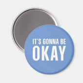 Aimant Ça va aller. (Recto/Verso)