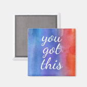 Aimant Ça Va Bien, Encouragez L'Empathie (Recto/Verso)